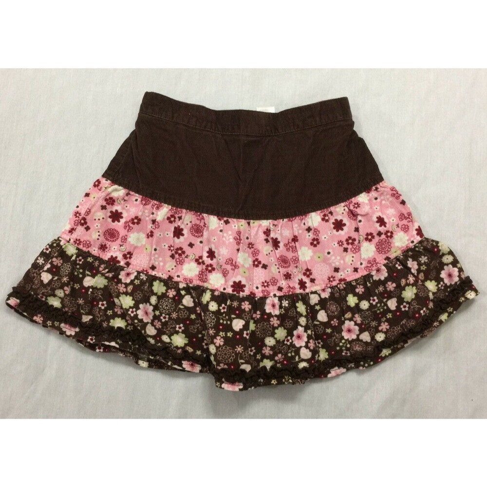 GEORGE CORDUROY GIRLS SKIRT SKORT WITH BUILT SHORTS SIZE 5